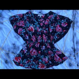 Flowery Blouse